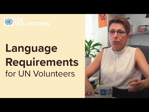 Coffee Break with UNV Recruiters | Language Requirements for UN Volunteers