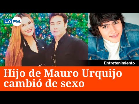 Así luce el hijo de Mauro Urquijo que inició su cambio de género