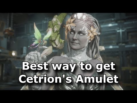 MK11 - Best and easiest way to get Cetrion's Amulet