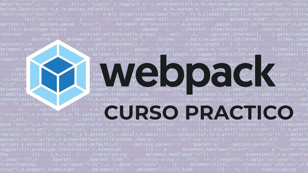Webpack 4, Curso Práctico