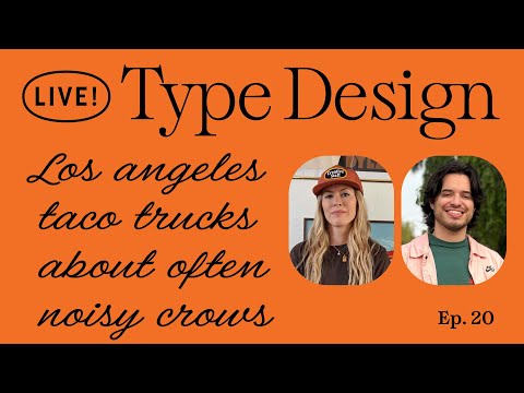Live Type Design w/ Hoodzpah: Ep 20 - Script Fonts