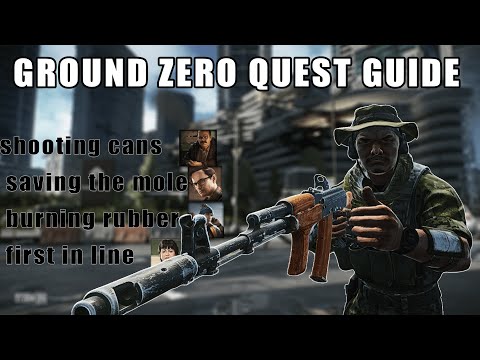 Ground Zero Early Quests Guide — Shooting Cans, Saving the Mole & More
