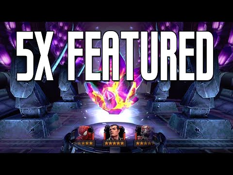 5x Featured 5-Star Crystals - Pray for Namor | Marvel Contest of Champions