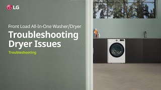 LG Washer/Dryer : How to repair Dryer Issues | LG