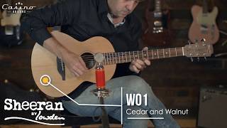 Video thumbnail for Sheeran By Lowden W01 Demo by Casino Guitars