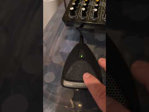 Four - Shure MX393/C Microflex Cardioid Boundary Mic with 12' 3-Pin XLR Cable image 6