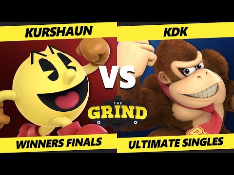 The Grind 288 WINNERS FINALS - Kurshaun (Pac-Man) Vs. KDK (Donkey Kong) Smash Ultimate - SSBU