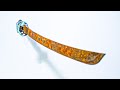 Rusty Japanese Katana Sword Restoration - Broken Souvenir!