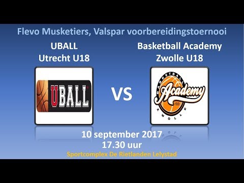 UBALL U18 - BA Zwolle U18, 10-09-2017, Full game