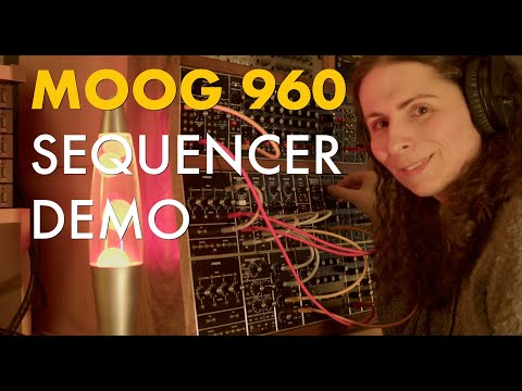 Moog 960 sequencer (clone) demo
