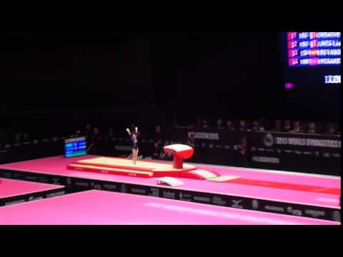 Silvia Zarzu VT (ROU) - Qualif Glasgow 2015