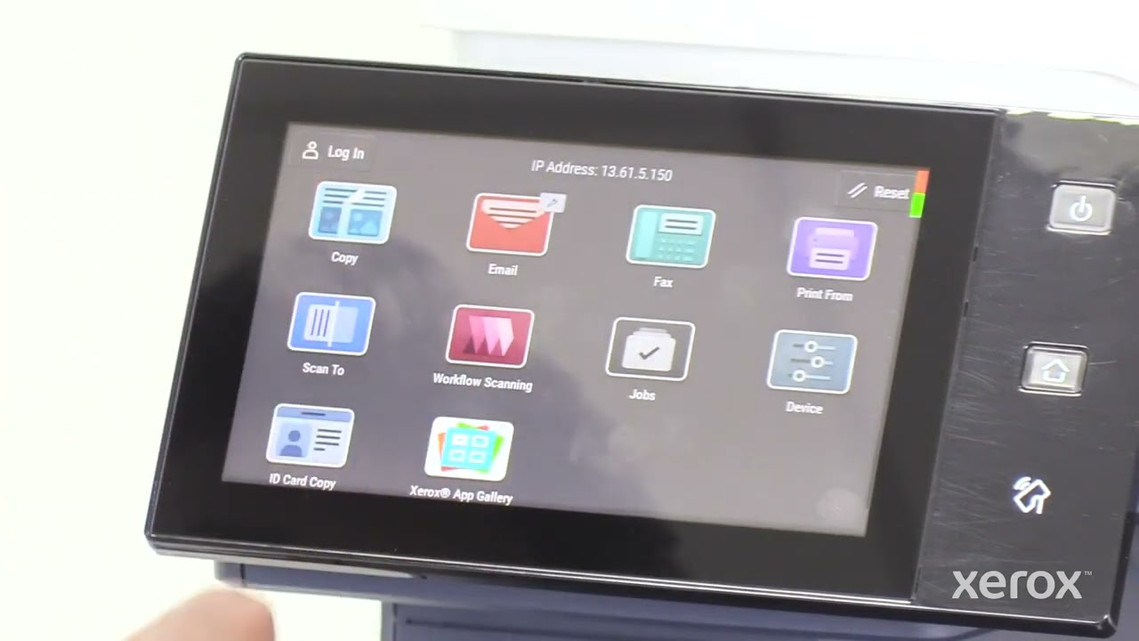 Xerox® VersaLink® C625 Color Multifunction Printer How to Setup Fax