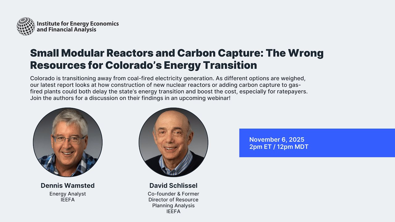 Considerations for the Energy Transition in Colorado