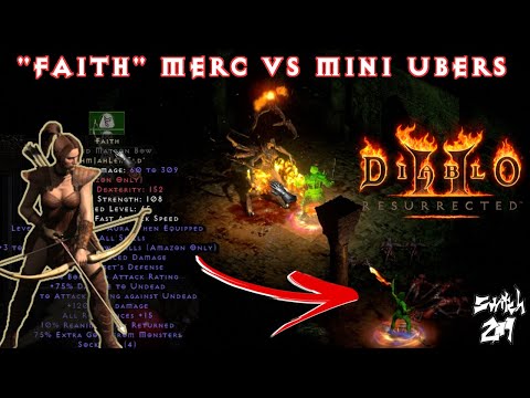 Act 1 Faith Merc vs. Minis! Surprising Results, This Is Only The Beginning... - Diablo 2 Resurrected