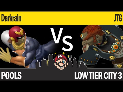 LTC3 Melee - Darkrain (C Falcon) vs JTG (Ganon) - Pools