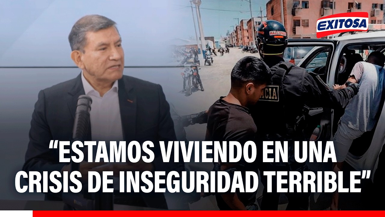 🔴🔵 Carlos Morán alerta sobre “crisis de inseguridad terrible”