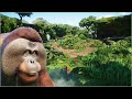 Orangutan Habitat In A Valley With Waterfalls Conuco Zoo Planet Zoo Speedbuild