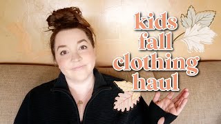 Kids + Toddler Fall Clothing Haul | Target, Walmart, Old Navy + More!