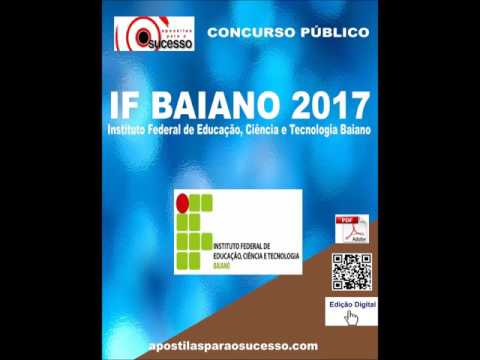 Apostila IF BAIANO 2017 Economista