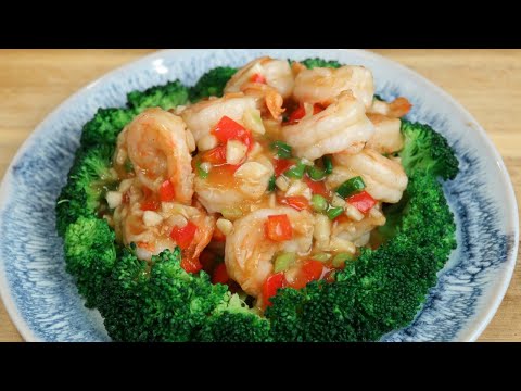 Easy Chinese Garlic Shrimp and Broccoli | Another Shrimp and Broccoli Recipe