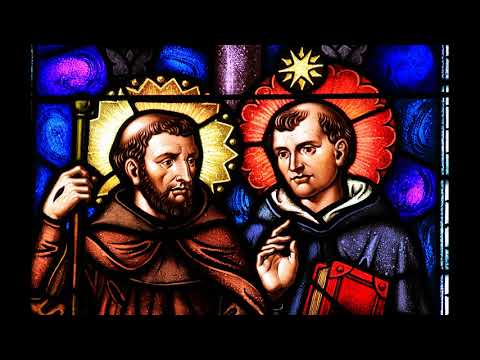 Serafski otac Franjo i apostolski otac Dominik