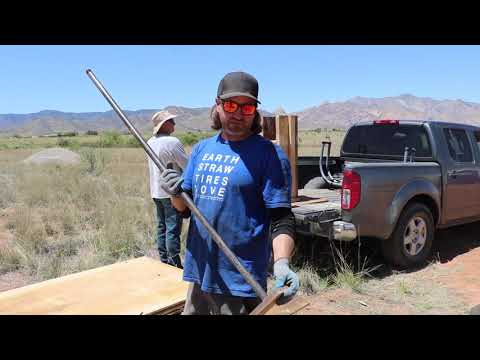 OFF-GRID HOMESTEAD Rammed Earth Build Part 1