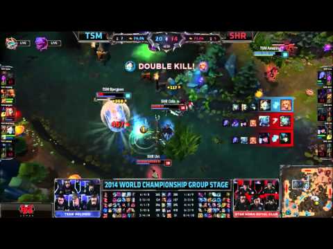 Worlds 2014 | TSM vs SHR Epic ending!