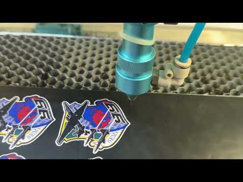 Lightburn Print & Cut Tutorial - UV Printer - DTF Printer - Laser Engraving