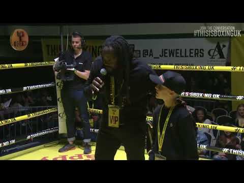 ALFIE HAILE PERFORMING LIVE AT THIS IS BOXING SEASON 2