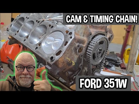 351 Windsor Camshaft Install + Timing Chain Setup!!