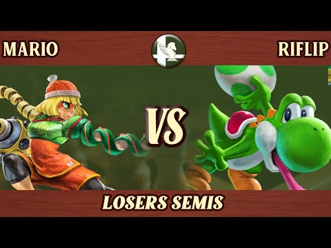 Mario (Min-Min, Mario) vs Riflip (Yoshi) - West Towne Brawl 56 Losers Semis