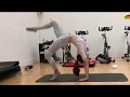 Jacqueline Fernandez Hot Workout Stretching In Tight Pants