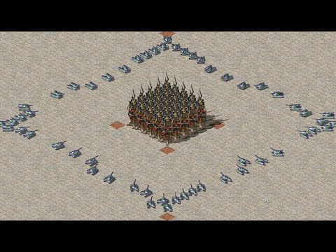 Grizzly vs Psychic Tower🎮Same Cost: Red Alert 2