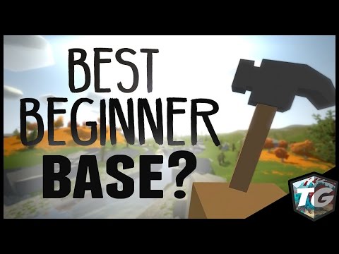 Unturned - Best Beginner Base!! (Tutorial+Explanation)