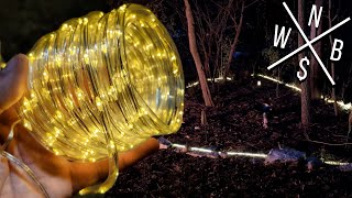 OMIKA Outdoor 66' Rope Lights - Setup & Review