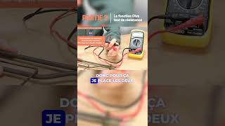 Testez une résistance avec un multimètre ! ⚡ Mode Ohm expliqué #shorts
