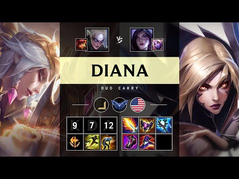 Diana Carry vs Kai'Sa - NA Diamond Patch 25.16