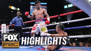 Manny Pacquiao vs. Keith Thurman Full Fight | HIGHLIGHTS | PBC ON FOX