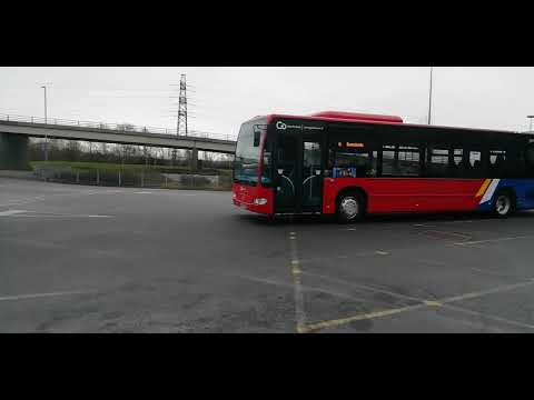 Go North East 5278 arrives at the Metroecnetre on service 6 to Sunniside (10/03/2020)