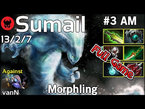 Sumail [EG] plays Morphling!!! Dota 2 Full Game 7.21