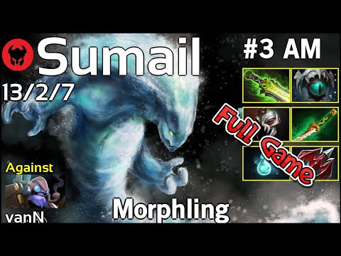 Sumail [EG] plays Morphling!!! Dota 2 Full Game 7.21