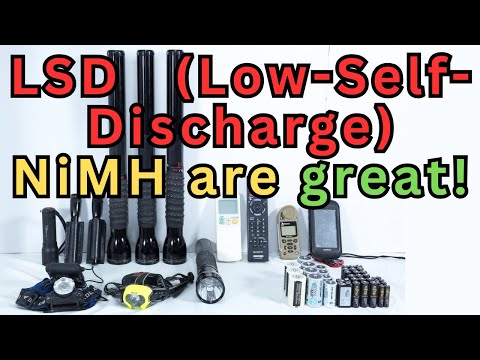 FUJITSU & ANSMANN Low-Self-Discharge (LSD) NiMh batteries for Ready-To-Use equipment