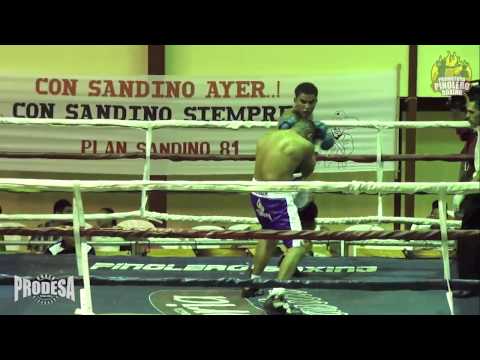 Winston Campos vs Gonzalo Munguia - Pinolero Boxing / Boxeo Prodesa