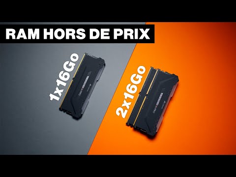 16Go ou 32Go pour jouer ? 1 ou 2 barrettes ? (RAM DDR5)