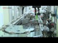 Cylindrical cells production line