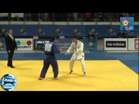 European Judo Championships U23 Samokov 2013 Final -73kg ALLARDON (FRA) - REGIS Andrea (ITA)