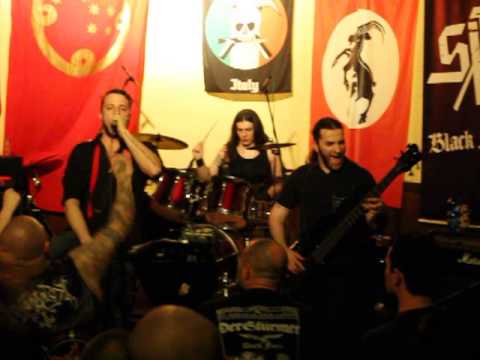 Frangar - Gioventù di Ferro (black metal live, Milano 2013, HD quality)