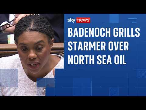 Badenoch grills Starmer over North Sea oil: 'He's PM, he can change the legislation'