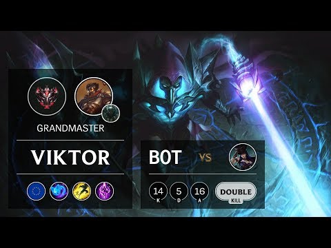 Viktor Bot vs Caitlyn - EUW Grandmaster Patch 9.20