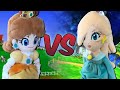 Daisy VS Rosalina Super Smash Bros Plush